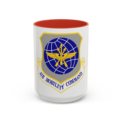 Air Mobility Command (U.S. Air Force) Accent Coffee Mug