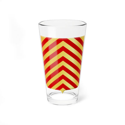 Egmond-Binnen en Egmond aan den Hoef wapen (Netherlands) (Coat of Arms) Pint Glass 16oz