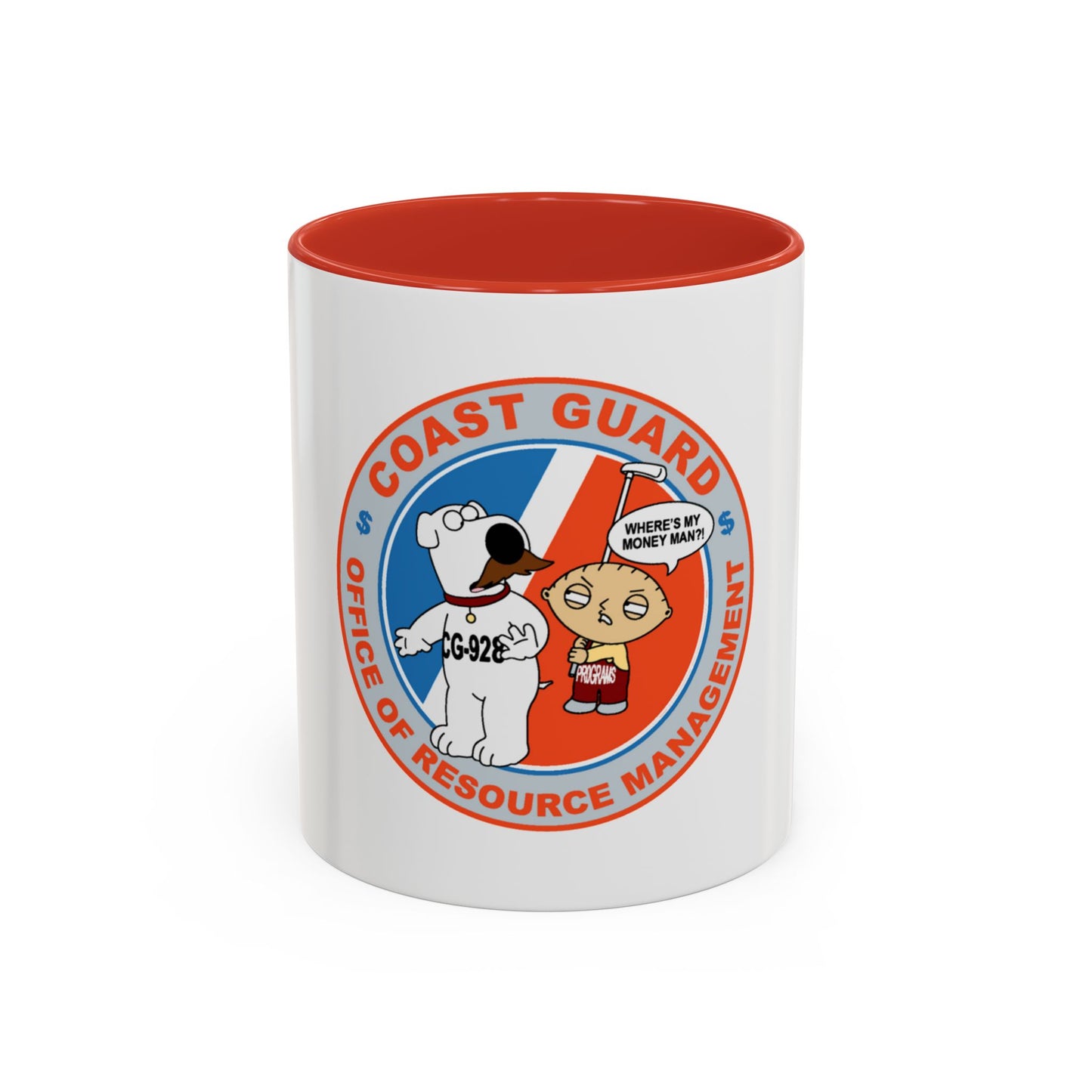 CG 928 ORM (U.S. Coast Guard) Accent Coffee Mug