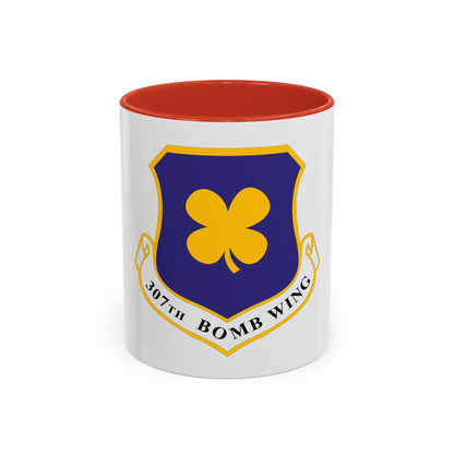 307th Bomb Wing (U.S. Air Force) Accent Coffee Mug