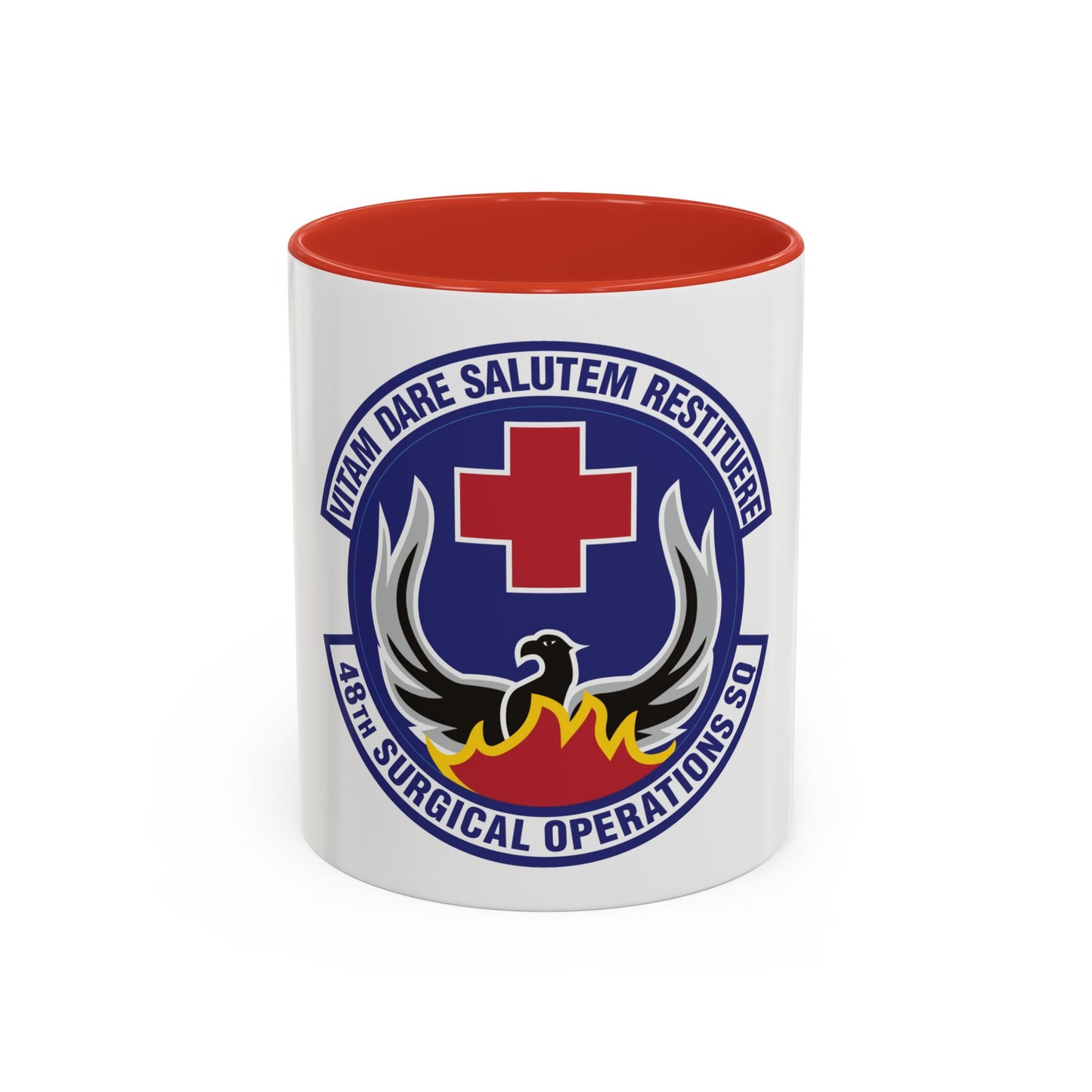 48th Surgical Operations Squadron (U.S. Air Force) Accent Coffee Mug
