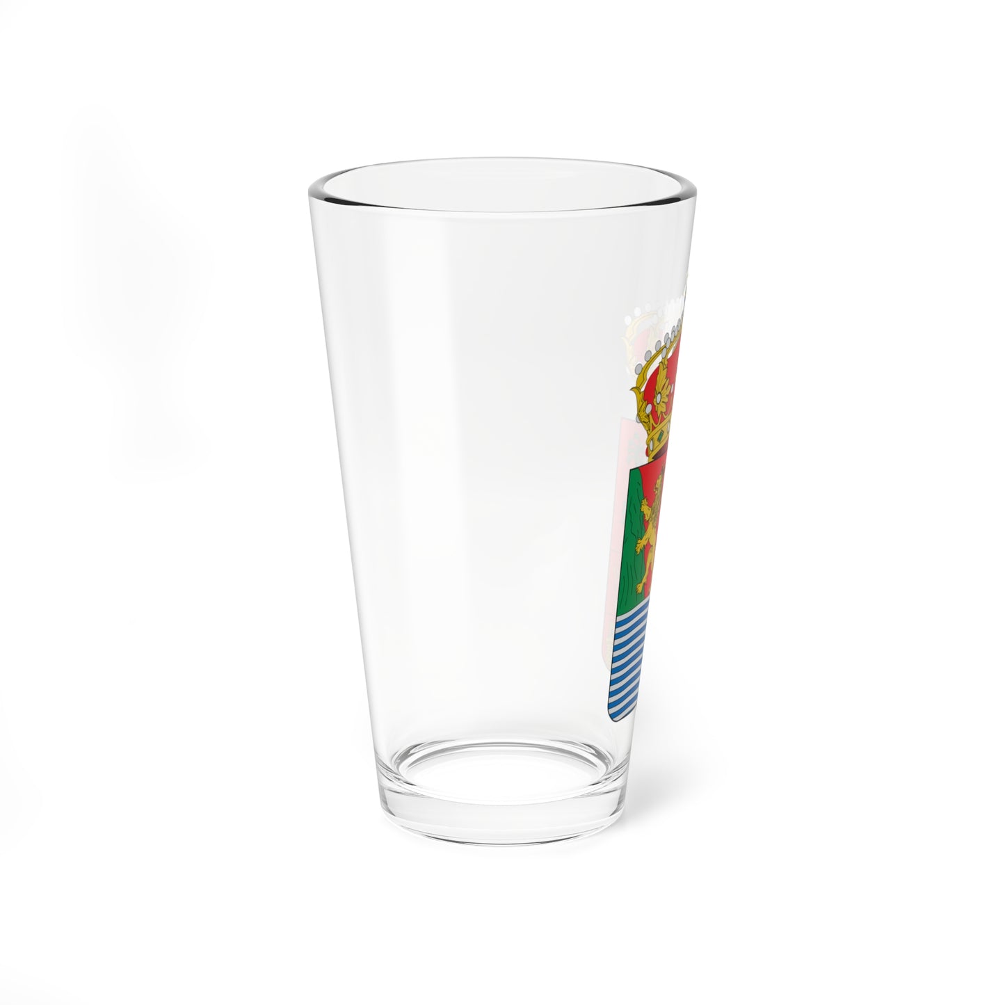 Escudo de Frandovínez-Burgos (Spain) (Coat of Arms) Pint Glass 16oz