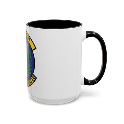 325 Force Support Squadron AETC (U.S. Air Force) Accent Coffee Mug