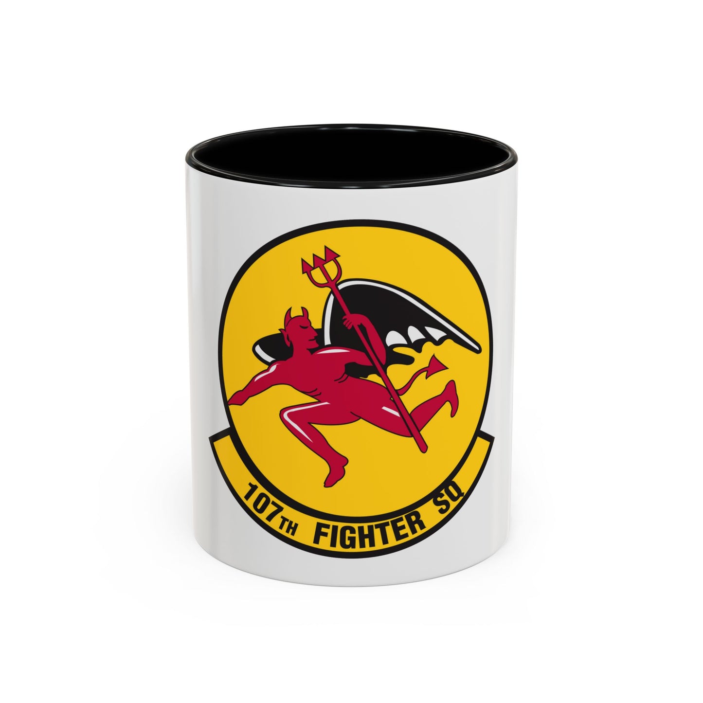 107th Fighter Squadron (U.S. Air Force) Accent Coffee Mug