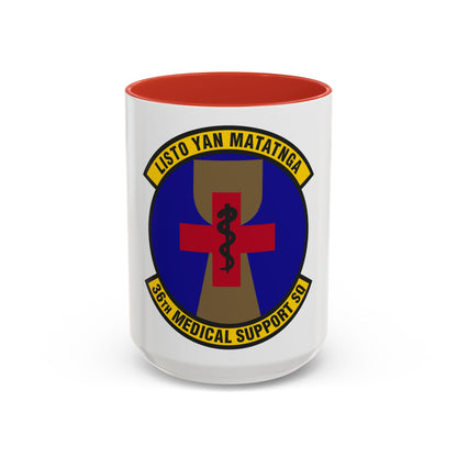 36th Medical Support Squadron (U.S. Air Force) Accent Coffee Mug