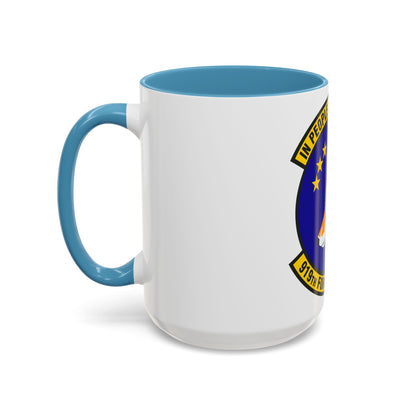 919th Force Support Squadron (U.S. Air Force) Accent Coffee Mug