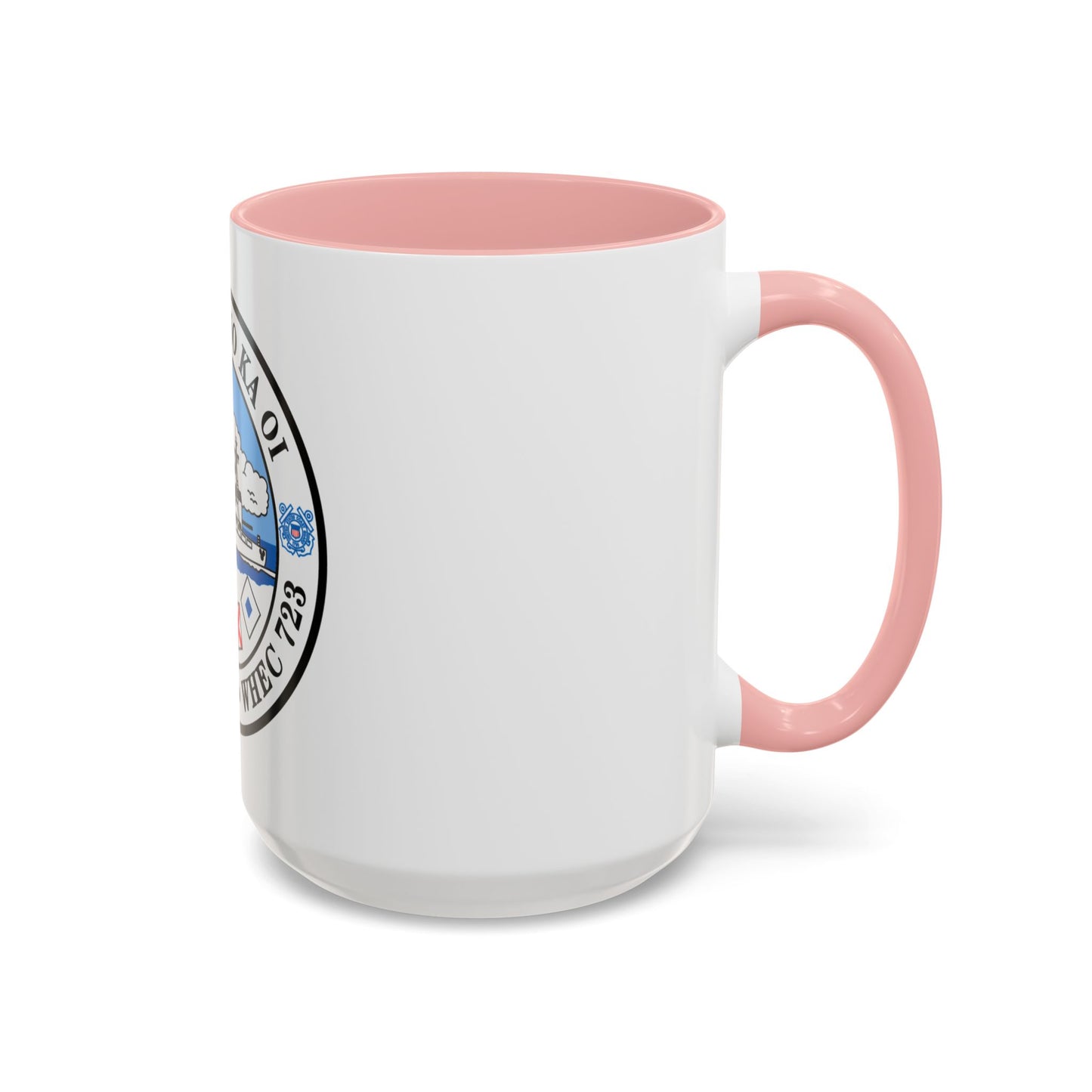 USCGC RUSH WHEC 723 (U.S. Coast Guard) Accent Coffee Mug