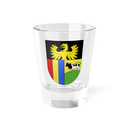 La Verrerie-coat of arms (Switzerland) (Coat of Arms) Shot Glass 1.5oz