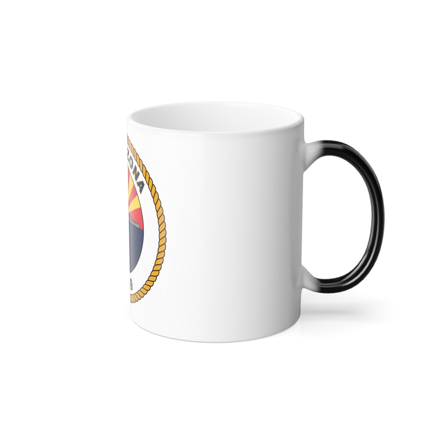 USS Arizona BB 39 (U.S. Navy) Color Changing Mug 11oz
