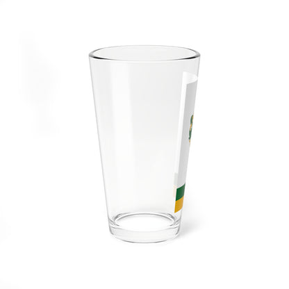 Flag of Magyartelek (Hungary) Pint Glass 16oz