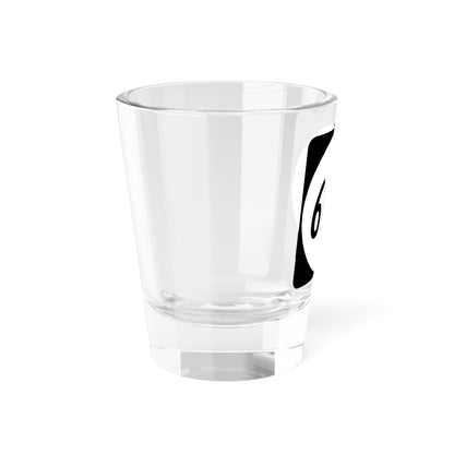 PR tertiary 6681 (Puerto Rico) (Road Sign) Shot Glass 1.5oz