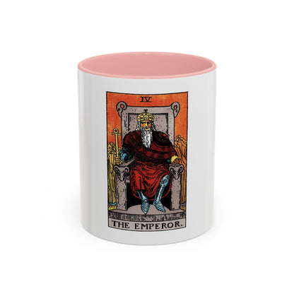 The Emperor (Tarot Card) Accent Coffee Mug