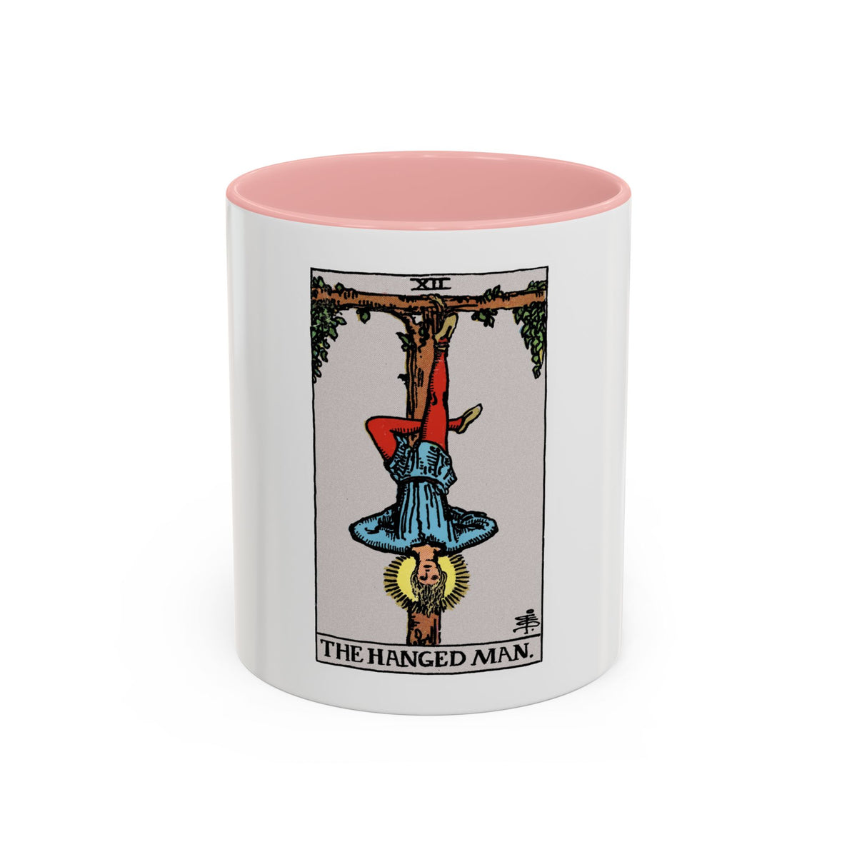 The Hanged Man (Tarot Card) Accent Coffee Mug