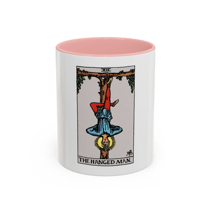 The Hanged Man (Tarot Card) Accent Coffee Mug