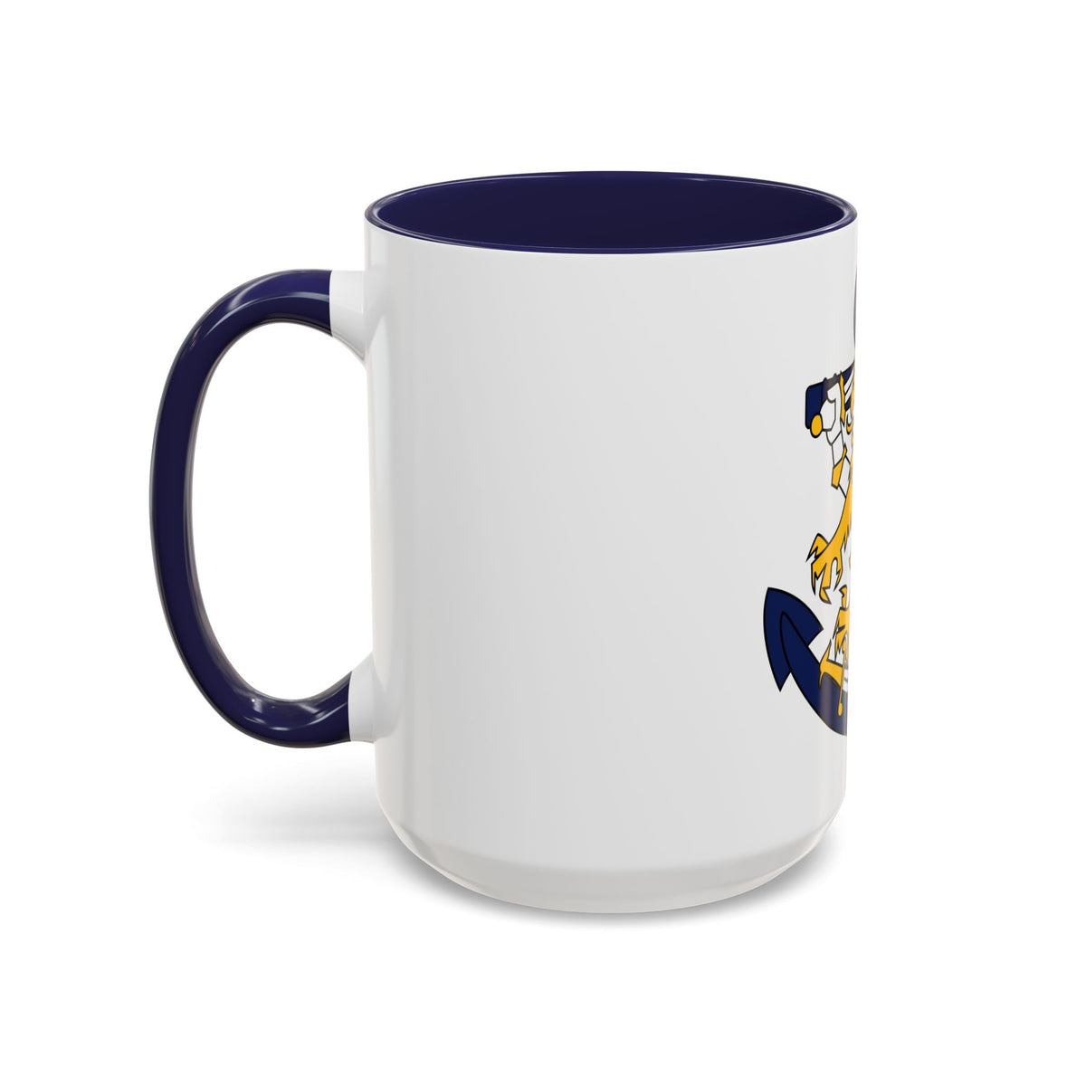 Coat of Arms of Finnish Navy - Accent Coffee Mug