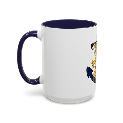 Coat of Arms of Finnish Navy - Accent Coffee Mug