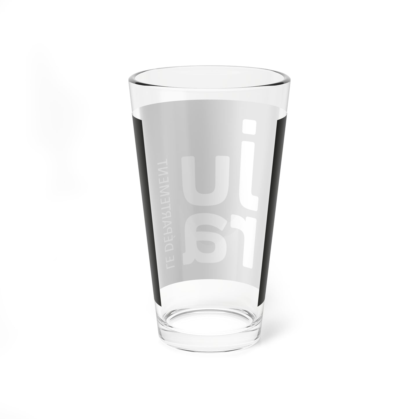 Flag of the Department of Jura (France) Pint Glass 16oz