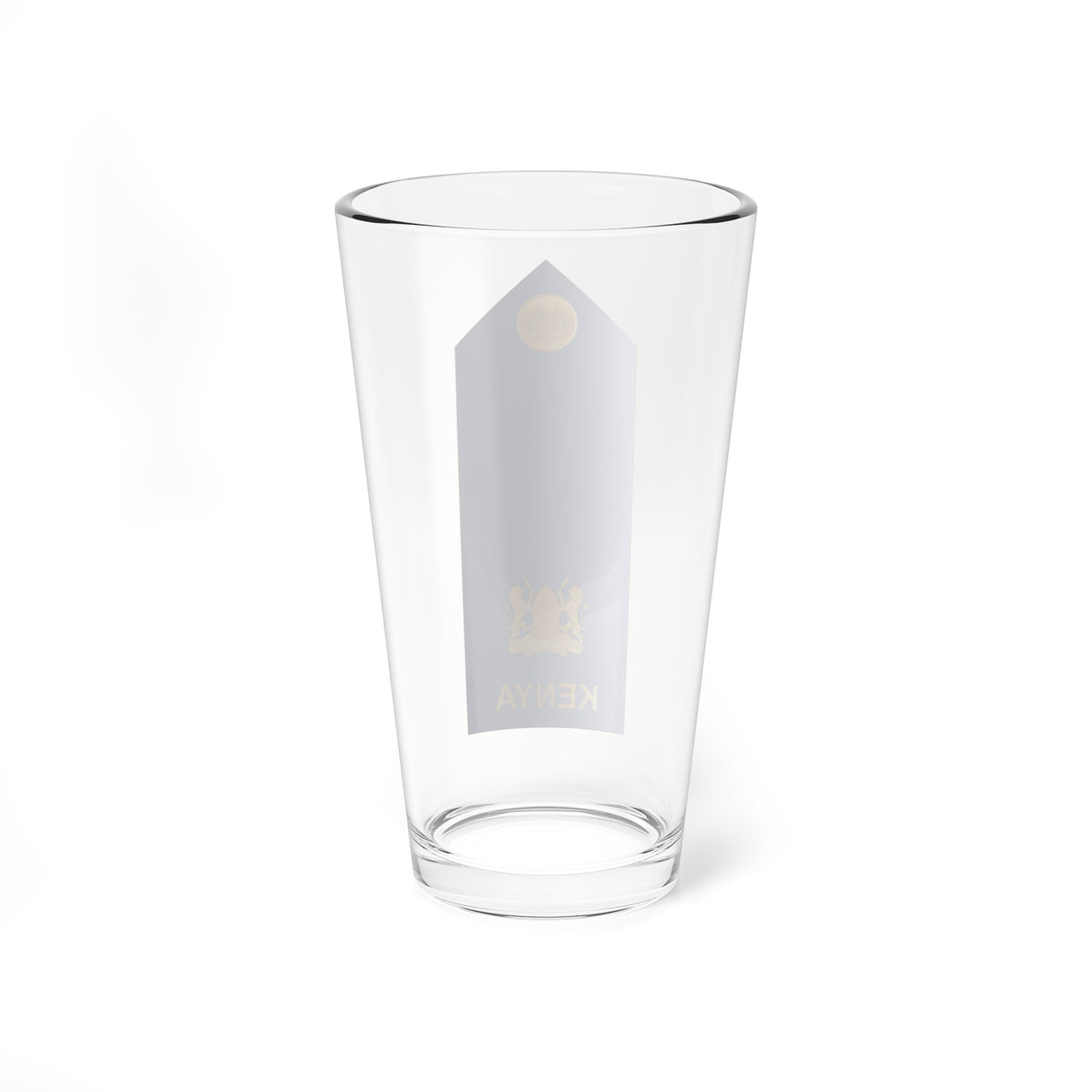 10. Kenyan Air Force MAJ (Kenya) (Military Rank) Pint Glass 16oz
