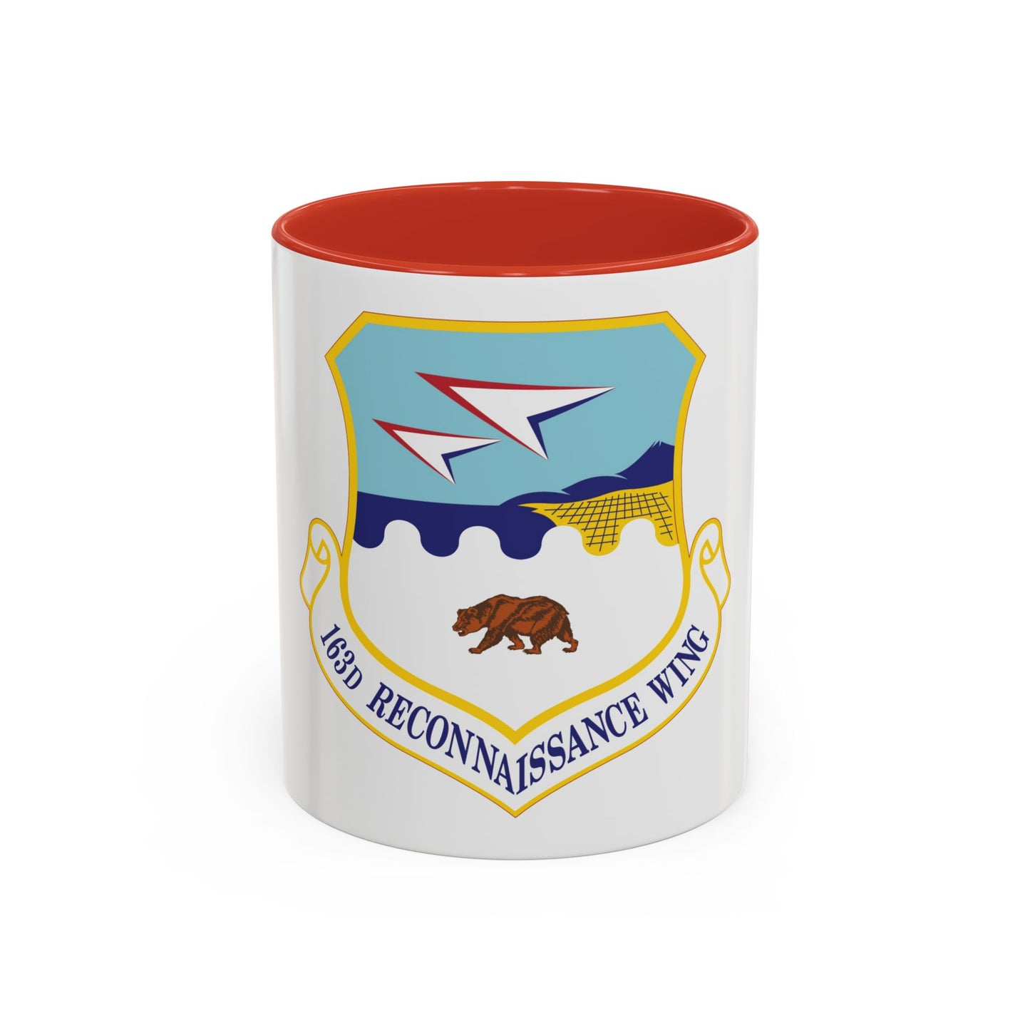 163d Reconnaissance Wing (U.S. Air Force) Accent Coffee Mug