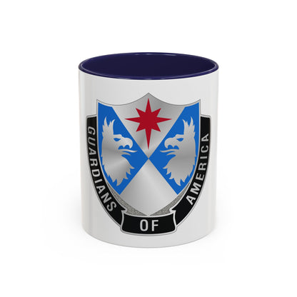 308th Military Intelligence Battalion 2 (U.S. Army) Accent Coffee Mug