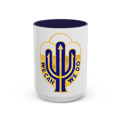 158 Maneuver Enhancement Brigade 2 (U.S. Army) Accent Coffee Mug