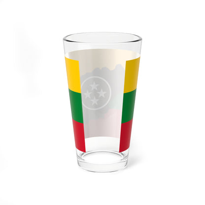 Bandera de Maroa Amazonas (Venezuela) Pint Glass 16oz