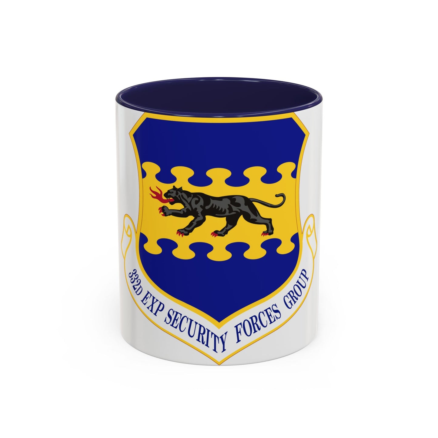 332d Expeditionary Security Forces Group (U.S. Air Force) Accent Coffee Mug