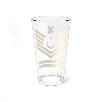 Navy TUR OR 09 (Turkey) (Military Rank) Pint Glass 16oz
