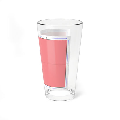 Flag of China construction sheet (China) Pint Glass 16oz