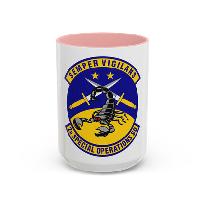 2d Special Operations Squadron (U.S. Air Force) Accent Coffee Mug