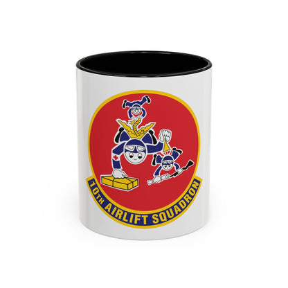 10th Airlift Squadron 2 (U.S. Air Force) Accent Coffee Mug