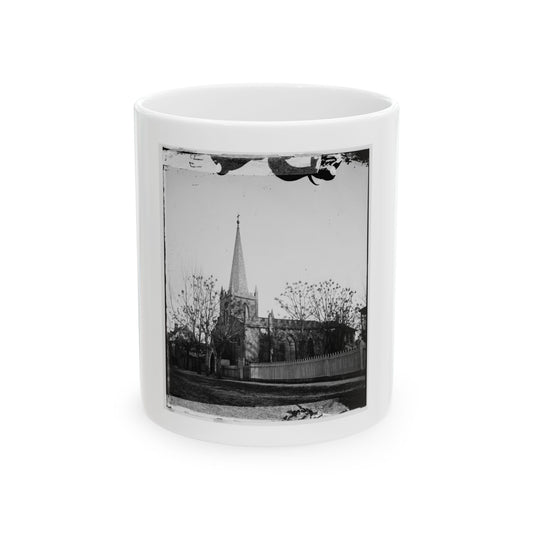 Atlanta, Georgia. Church (U.S. Civil War) White Coffee Mug