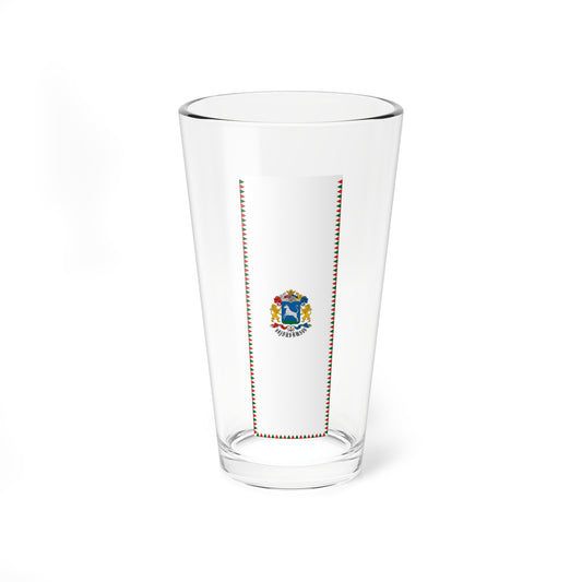 Flag of Hajdusamson vertical (Hungary) Pint Glass 16oz