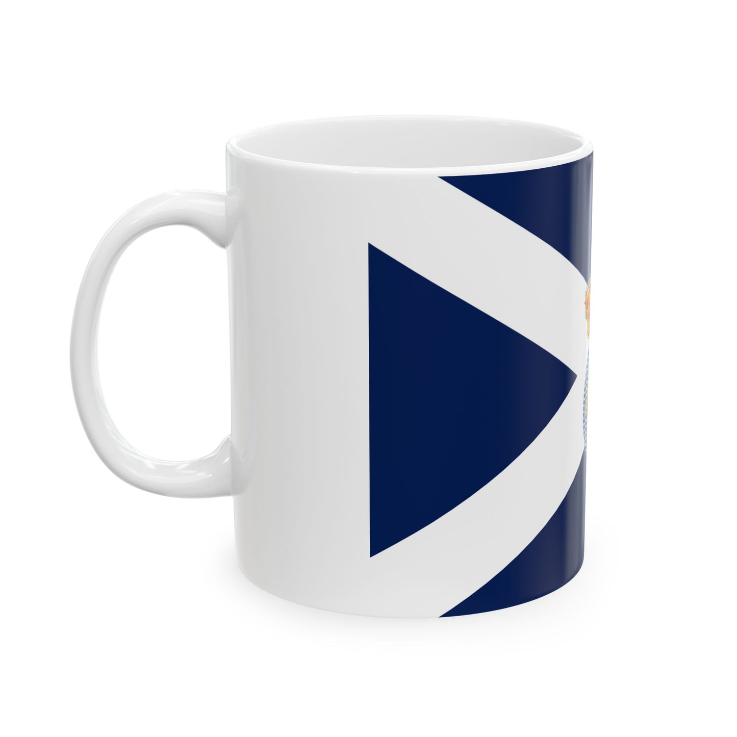 Flag of Santa Cruz de Tenerife Spain - White Coffee Mug