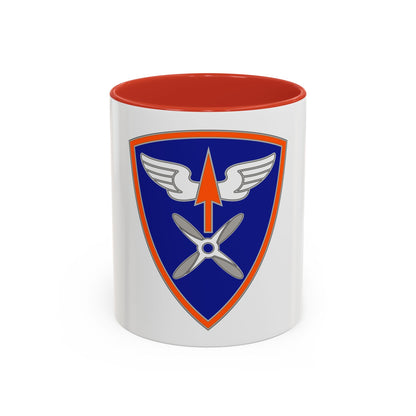 110 Aviation Brigade (U.S. Army) Accent Coffee Mug