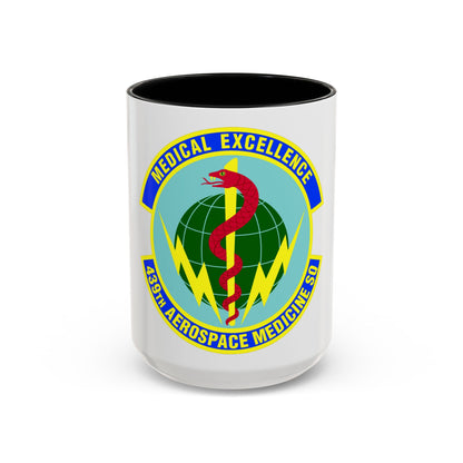 439th Aerospace Medicine Squadron (U.S. Air Force) Accent Coffee Mug