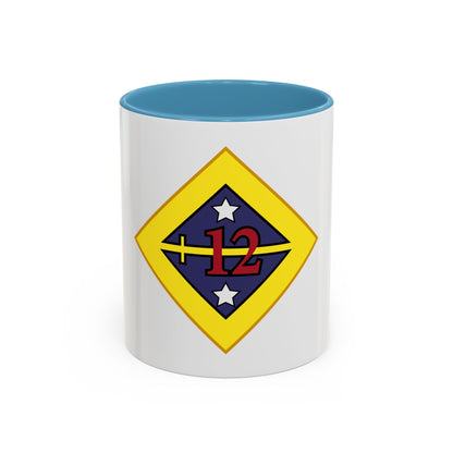 12th US division Insignia (U.S. Army) Accent Coffee Mug