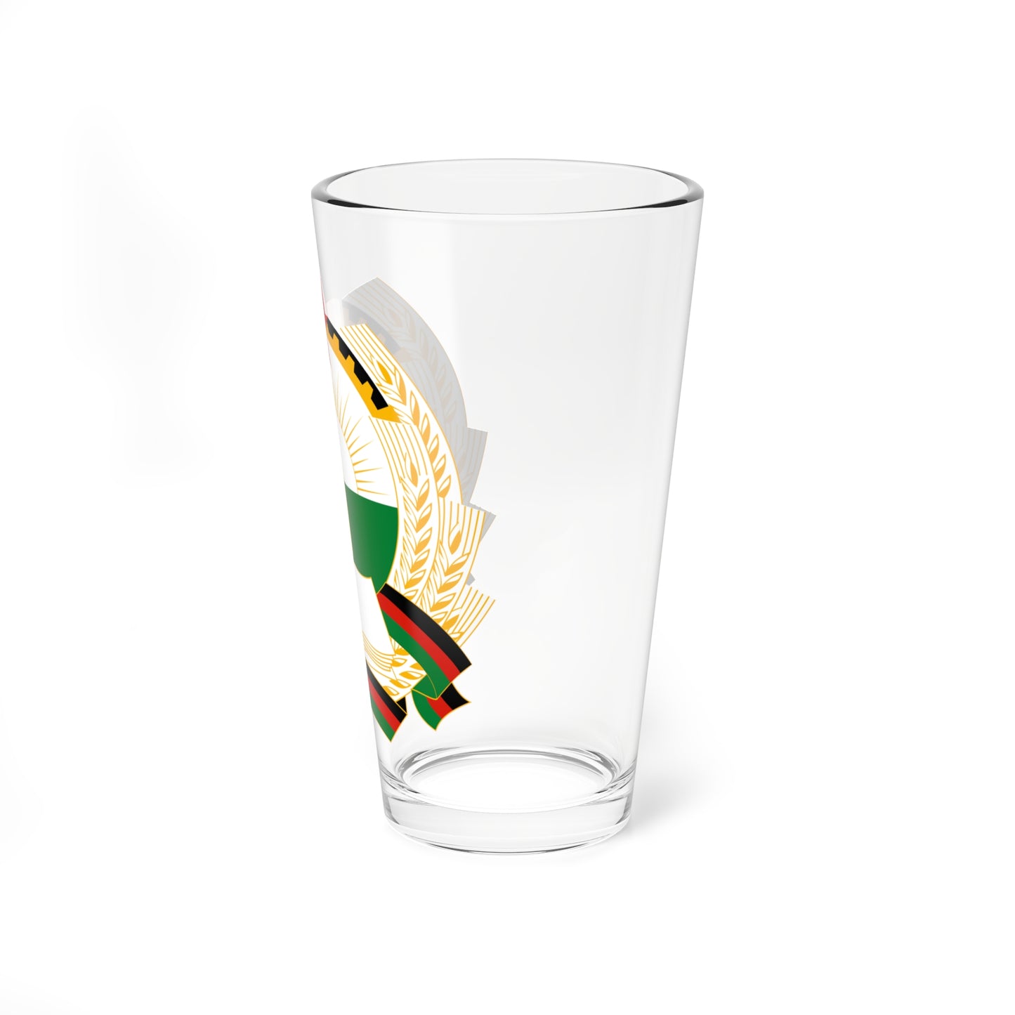 Emblem of Afghanistan 1980-1987 (Afghanistan) (Coat of Arms) Pint Glass 16oz