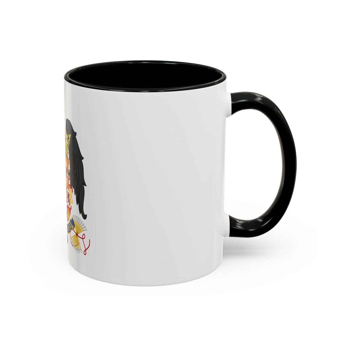 Coat of Arms of Queen Isabella of Castile (1492-1504) - Accent Coffee Mug
