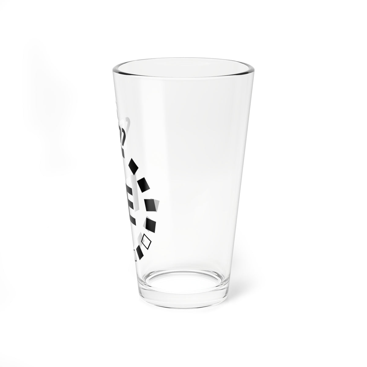 Logo of Danish Defence Intelligence Service (Denmark) (Coat of Arms) Pint Glass 16oz