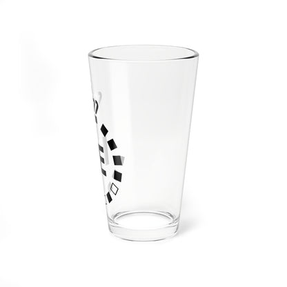 Logo of Danish Defence Intelligence Service (Denmark) (Coat of Arms) Pint Glass 16oz