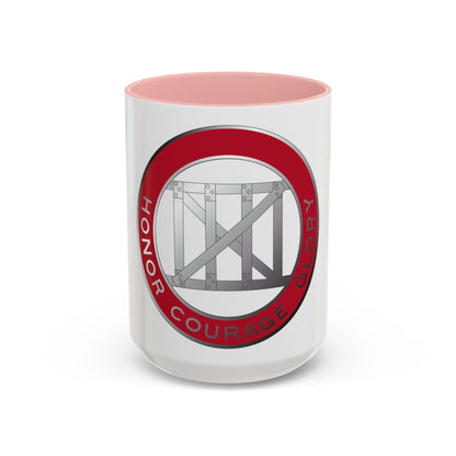 18 Engineer Battalion (U.S. Army) Accent Coffee Mug