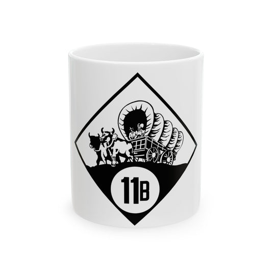 N-11B 1926 (Nebraska) (Road Sign) White Coffee Mug