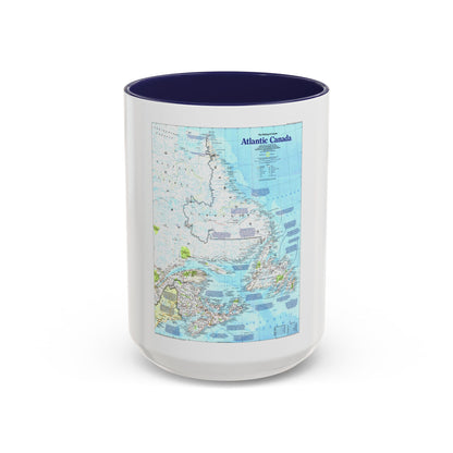 Canada - Atlantic 1 (1992) (Map) Accent Coffee Mug