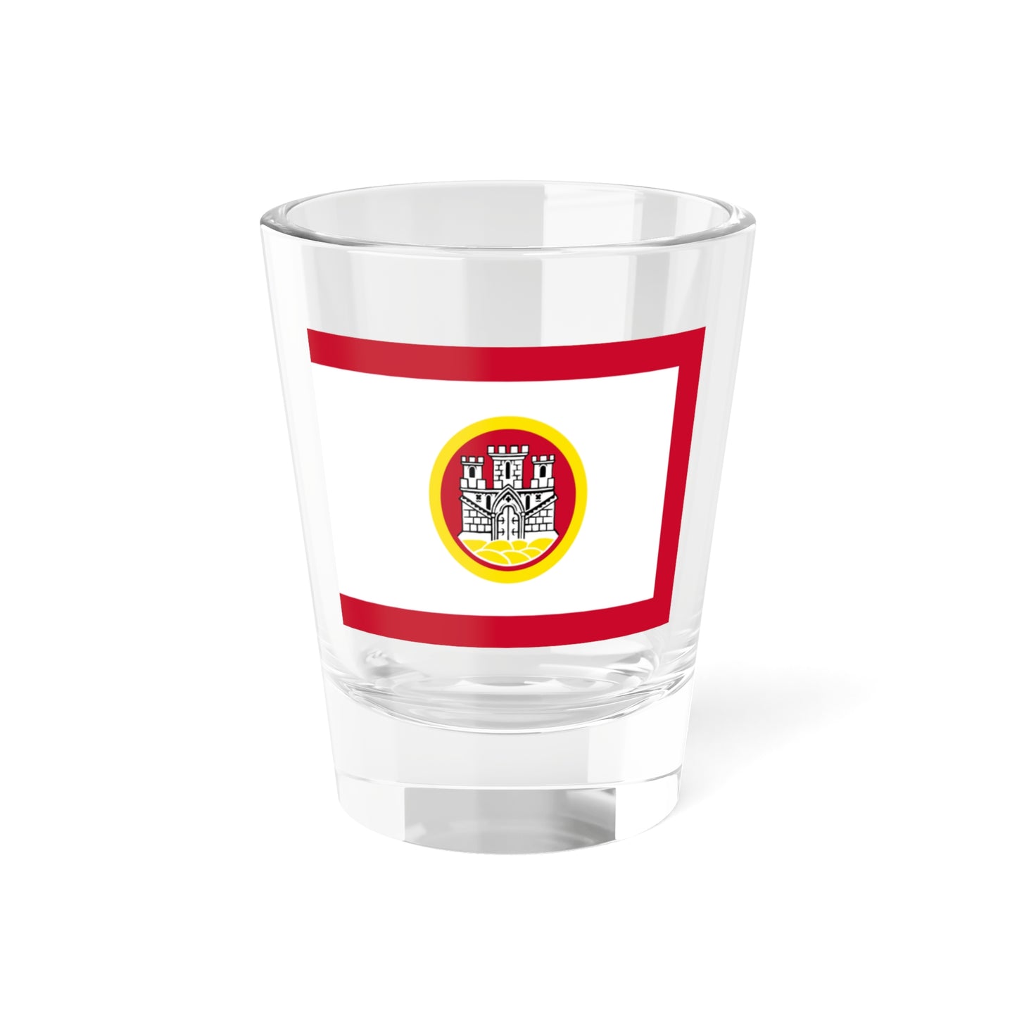 Flag of Bergen Vestland Norway - Shot Glass 1.5oz