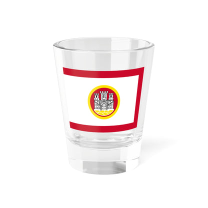 Flag of Bergen Vestland Norway - Shot Glass 1.5oz