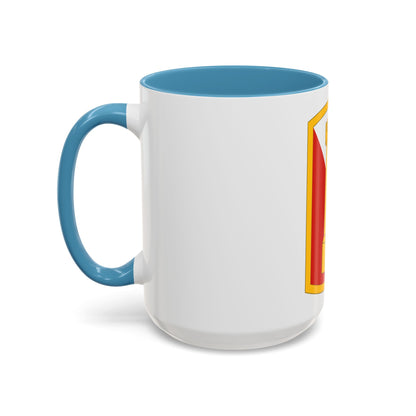168th Engineer Brigade (U.S. Army) Accent Coffee Mug