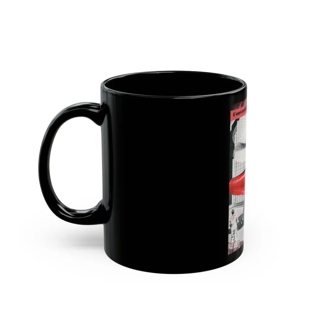 Convertible Jet Helicopter, 1948 - Black Coffee Mug-Go Mug Yourself