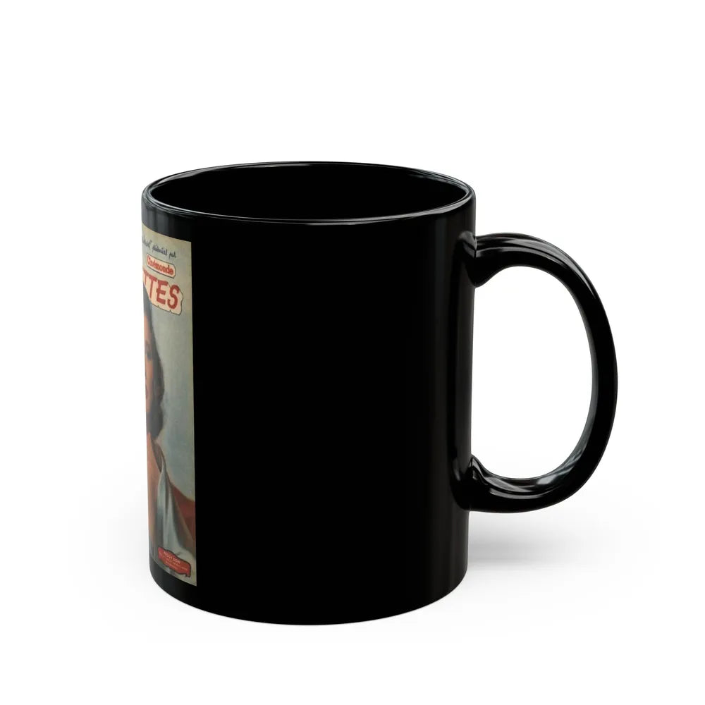 Peggy Dow #22 - Mag. Cover (Vintage Female Icon) Black Coffee Mug-Go Mug Yourself