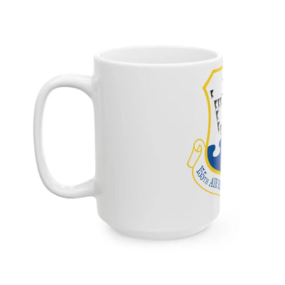 155th Air Refueling Wing (U.S. Air Force) White Coffee Mug-Go Mug Yourself